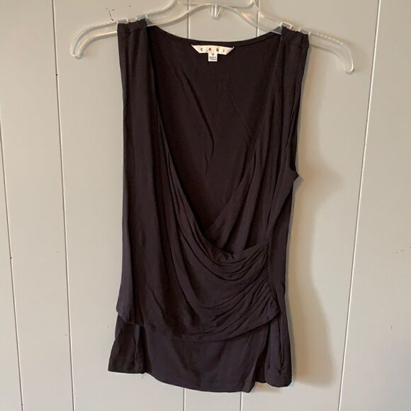 CAbi Black Crossover Tank Size Medium - Picture 1 of 3